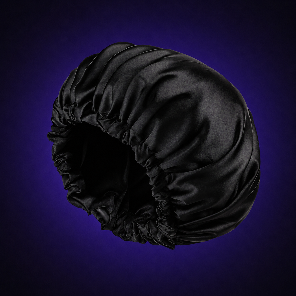 Double-Layer Satin Bonnet