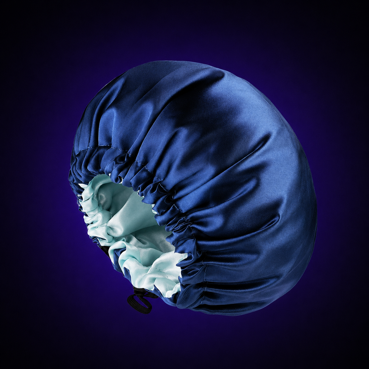 Double-Layer Satin Bonnet