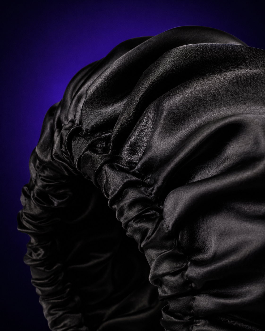 Double-Layer Satin Bonnet