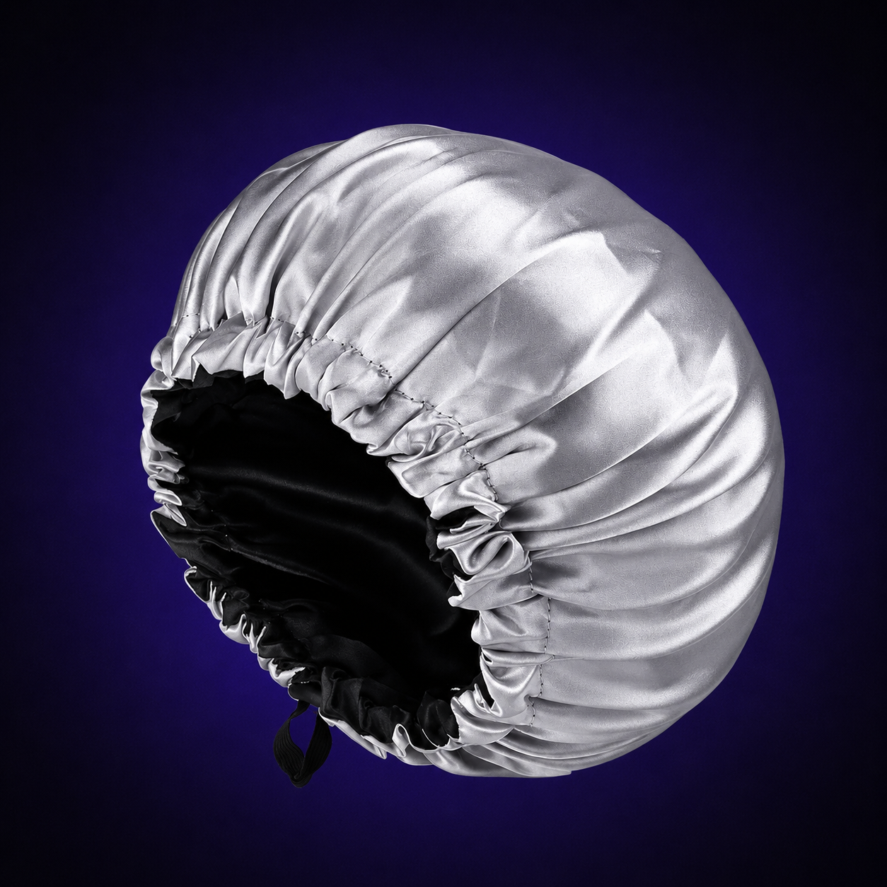 Double-Layer Satin Bonnet